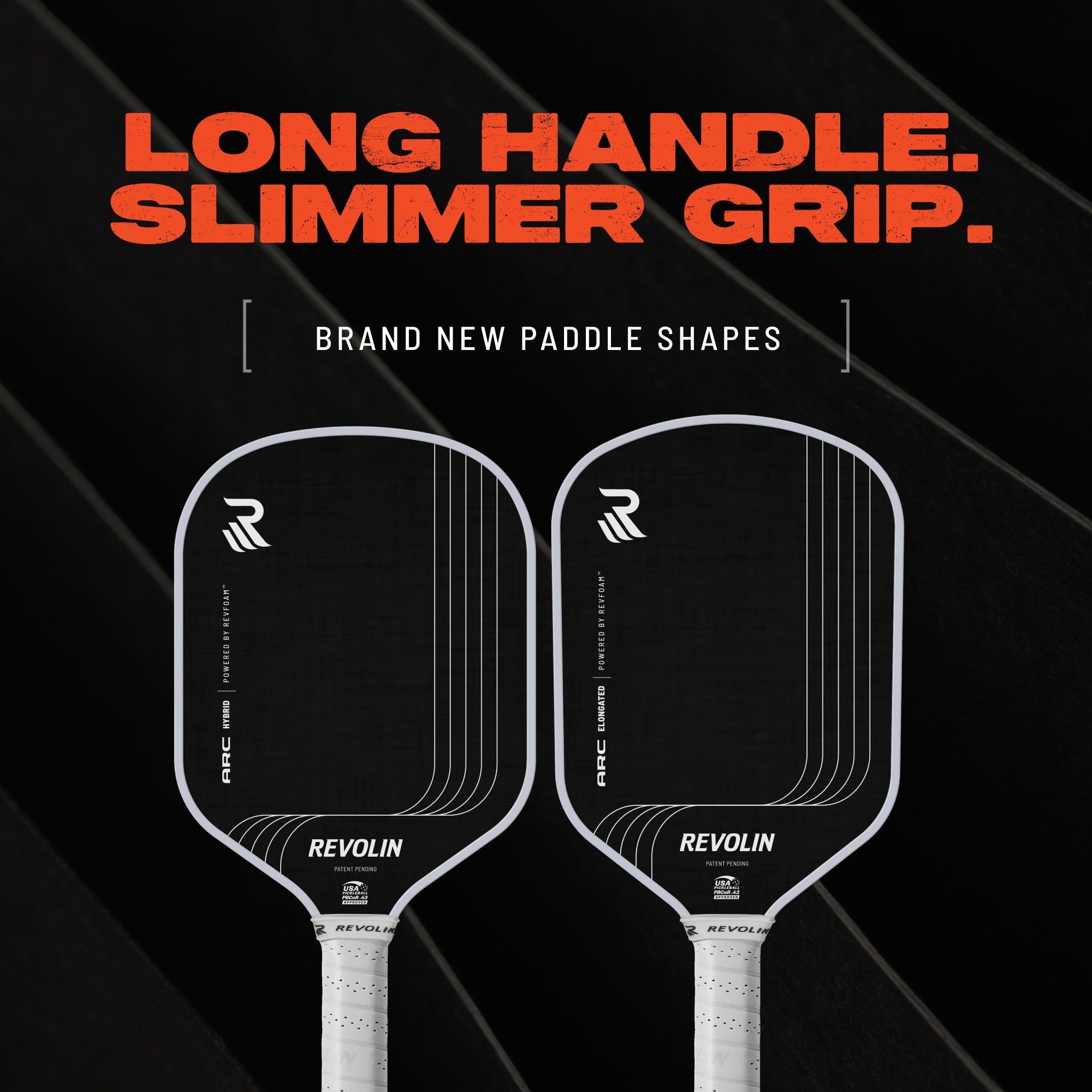 Arc Elongated Pickleball Paddle