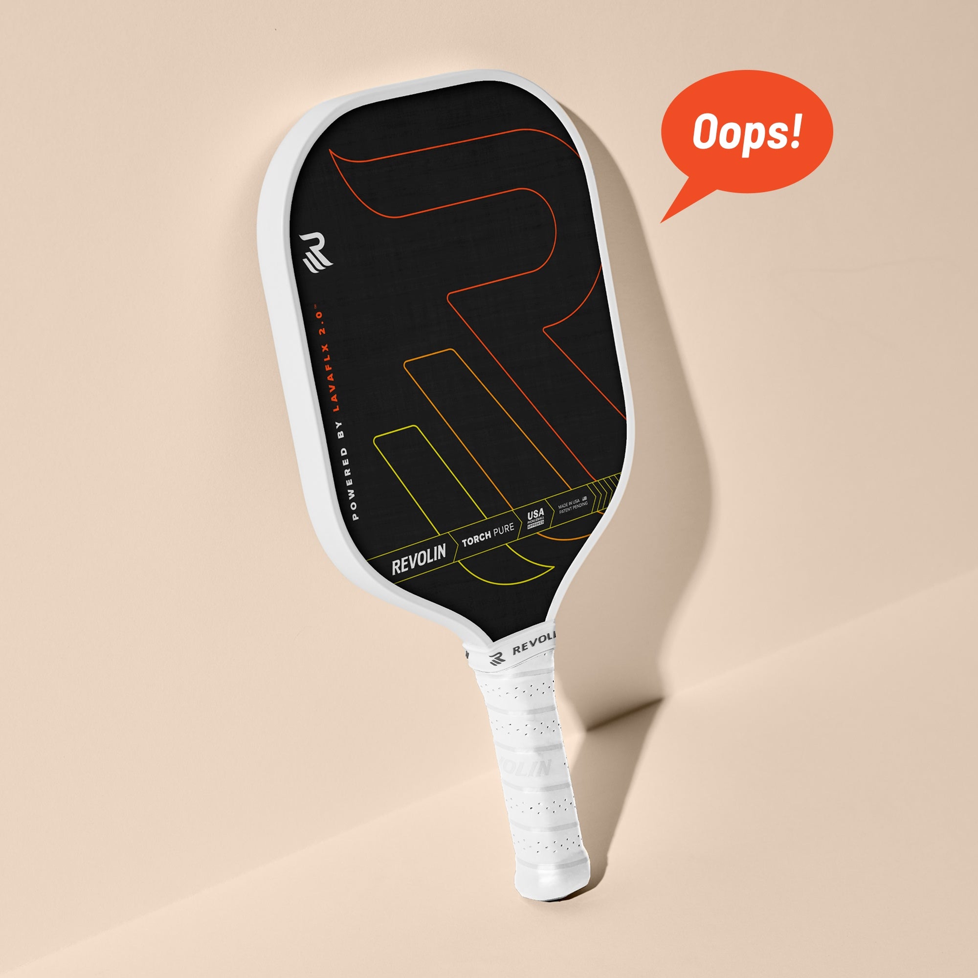 Oops! Torch Pure Pickleball Paddle | EcoFriendly Pickleball