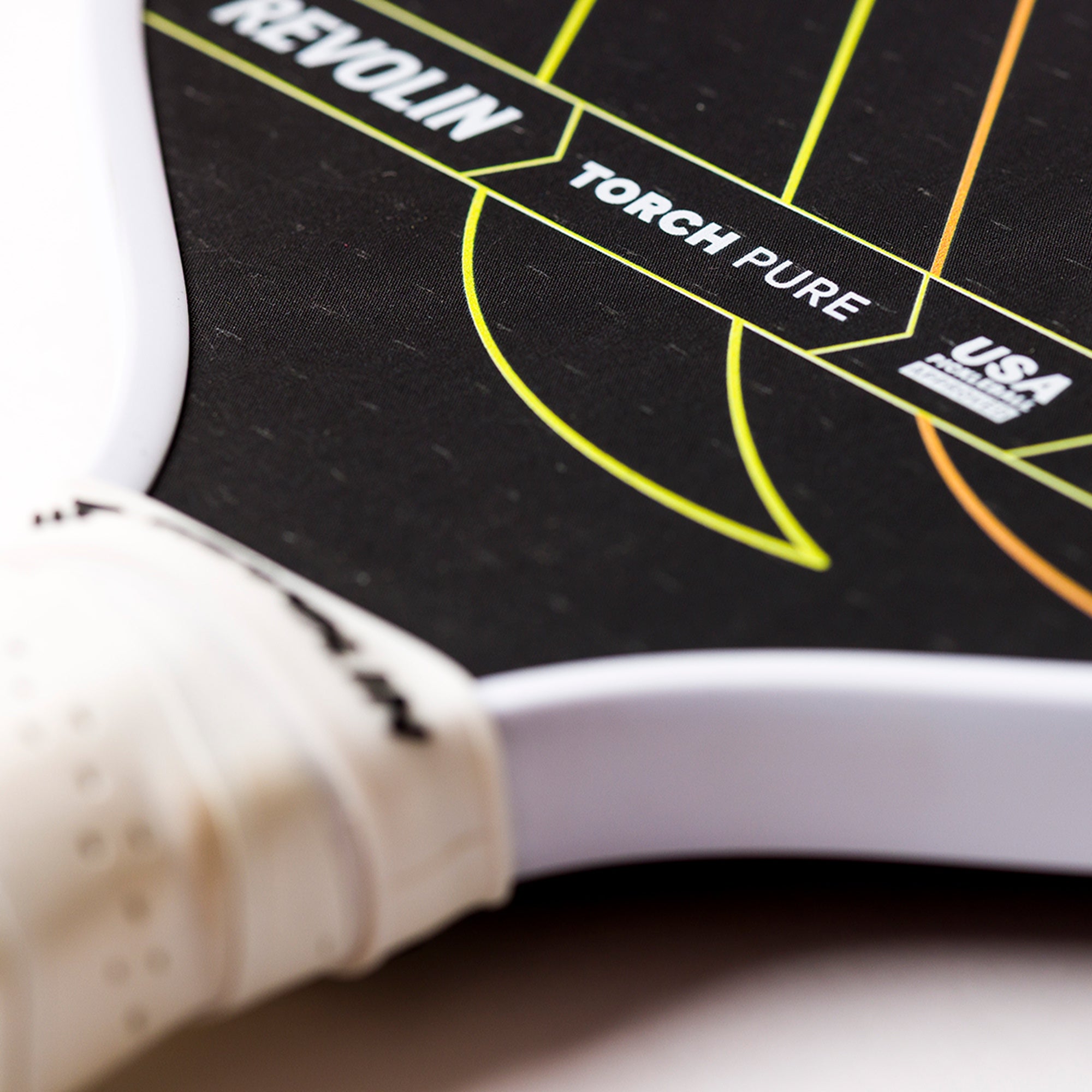 Fiery Torch Pure Pickleball Paddle | Power Paddle Made with Lava Rock